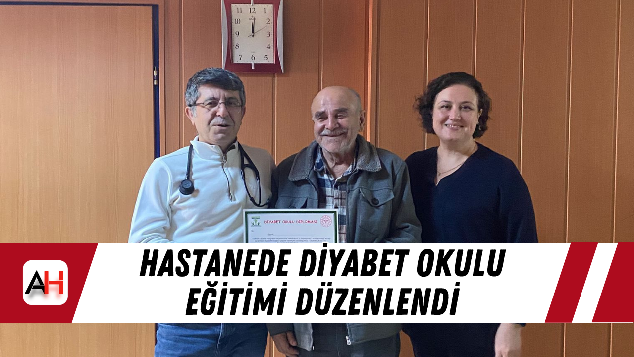 Hastanede Diyabet Okulu Eğitimi Düzenlendi