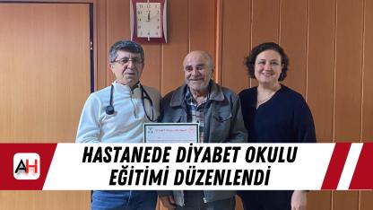 Hastanede Diyabet Okulu Eğitimi Düzenlendi