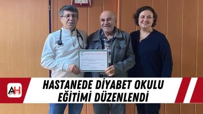 Hastanede Diyabet Okulu Eğitimi Düzenlendi