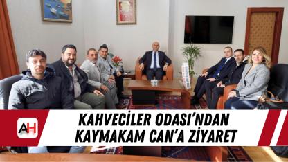 Kahveciler Odası’ndan Kaymakam Can’a ziyaret