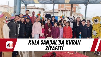Kula Sandal’da Kuran Ziyafeti
