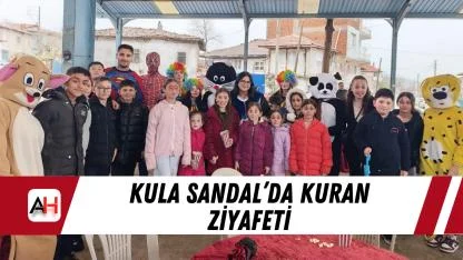 Kula Sandal’da Kuran Ziyafeti