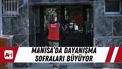 Manisa’da Dayanışma Sofraları Büyüyor