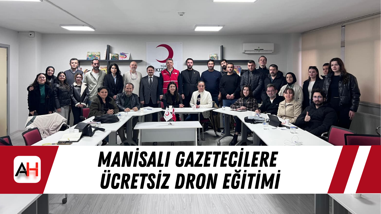 Manisalı Gazetecilere Ücretsiz Dron Eğitimi