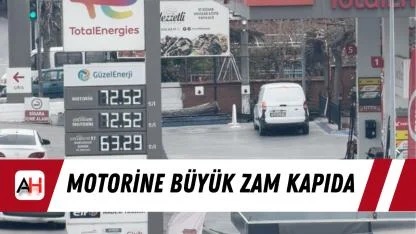 Motorine büyük zam kapıda