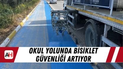 Okul Yolunda Bisiklet Güvenliği Artıyor