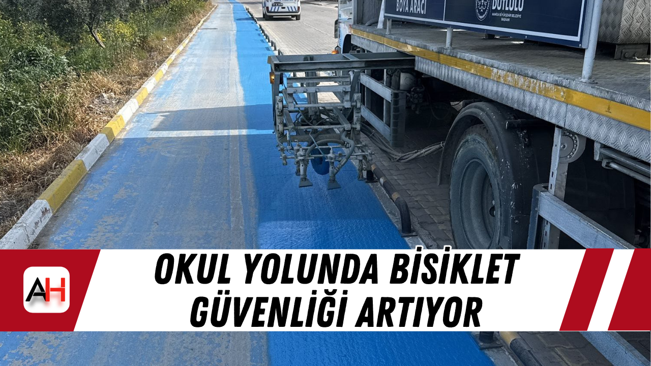 Okul Yolunda Bisiklet Güvenliği Artıyor