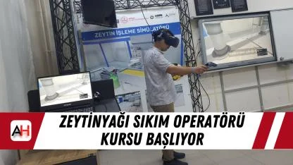 Zeytinyağı sıkım operatörü kursu başlıyor