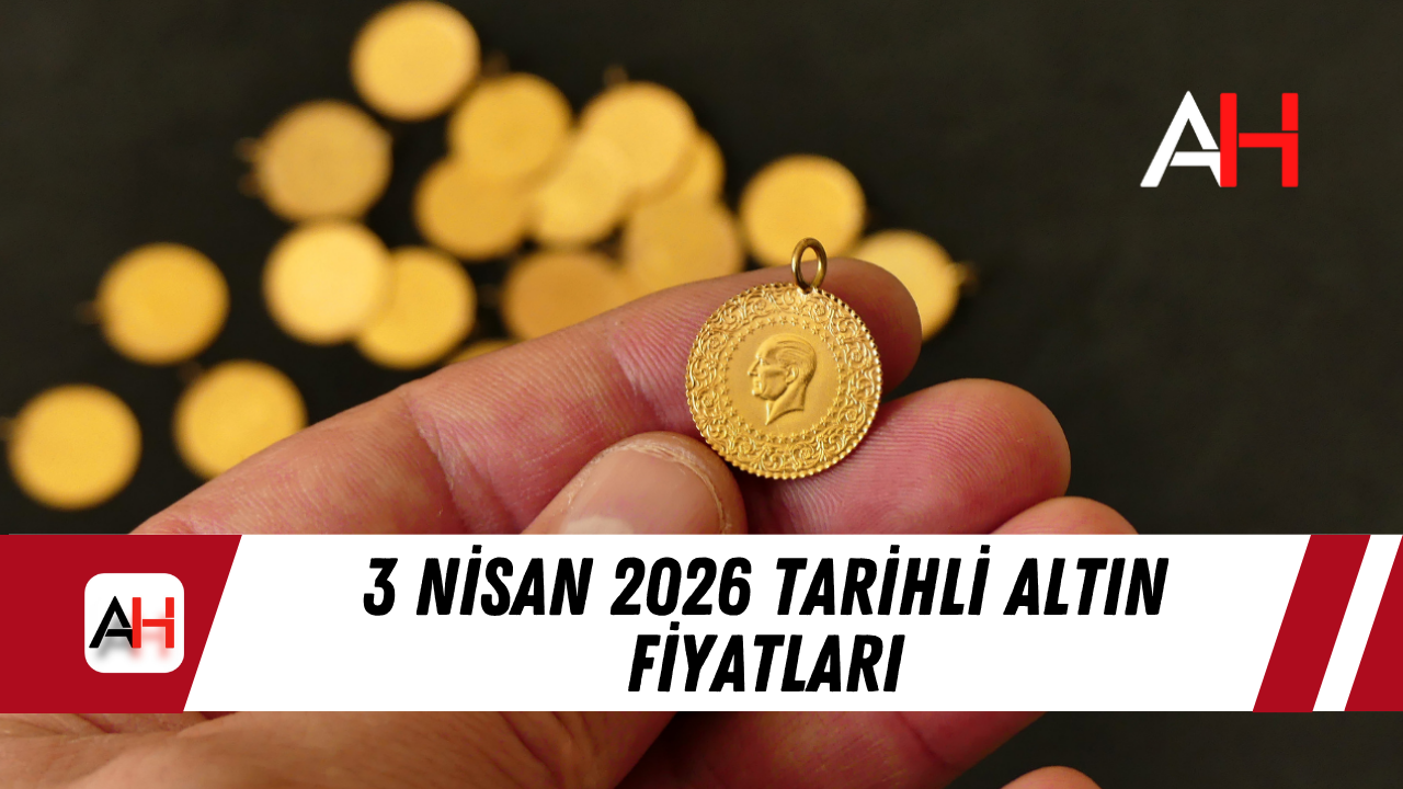 3 Nisan 2026 tarihli altın fiyatları