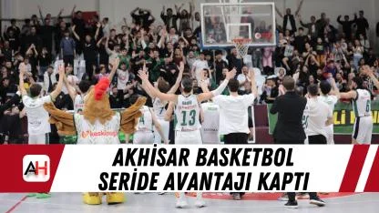 Akhisar Basketbol Seride Avantajı Kaptı