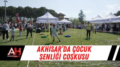 Akhisar’da çocuk şenliği coşkusu