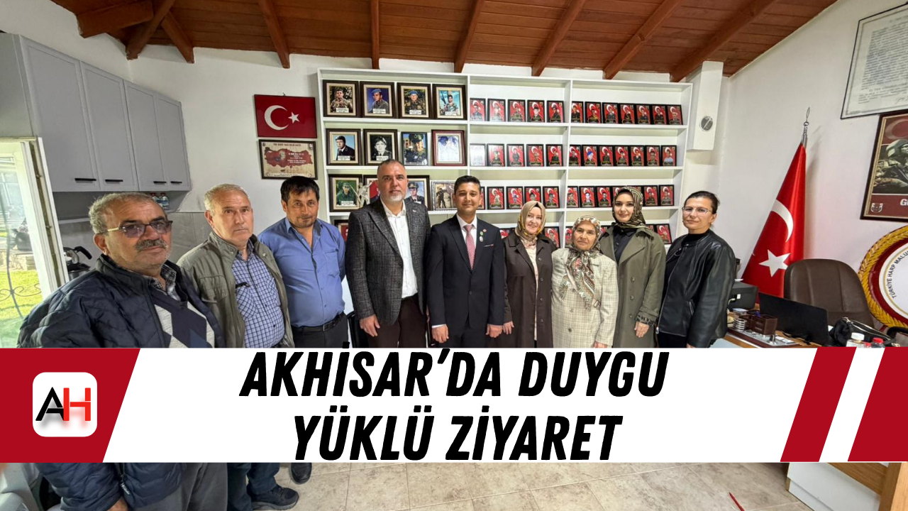Akhisar’da Duygu Yüklü Ziyaret