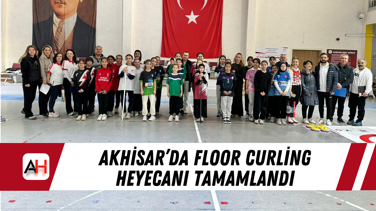 Akhisar’da floor curling heyecanı tamamlandı