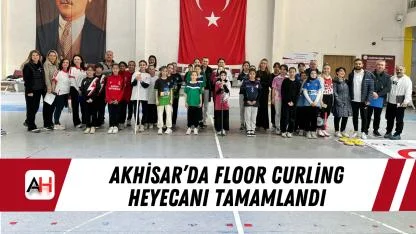 Akhisar’da floor curling heyecanı tamamlandı