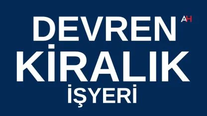 Akhisar’da pilav dükkanı devren kiralık