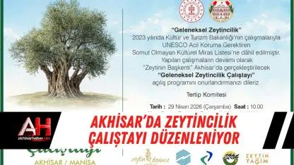 Akhisar’da Zeytincilik Çalıştayı Düzenleniyor