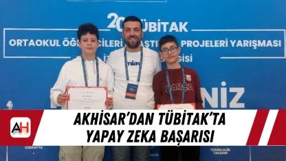 Akhisar’dan TÜBİTAK’ta yapay zeka başarısı