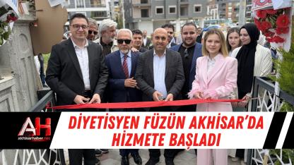 Diyetisyen Füzün Akhisar’da Hizmete Başladı