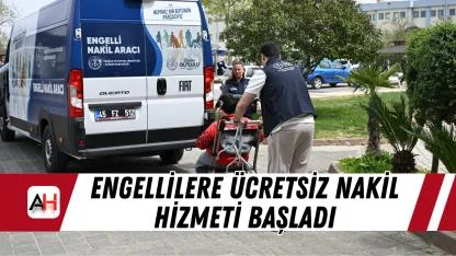 Engellilere Ücretsiz Nakil Hizmeti Başladı