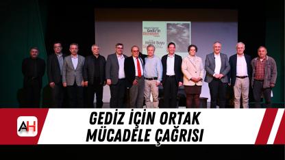Gediz İçin Ortak Mücadele Çağrısı