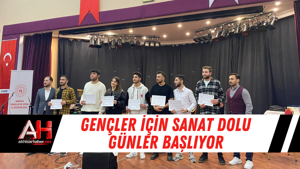 Gençler İçin Sanat Dolu Günler Başlıyor