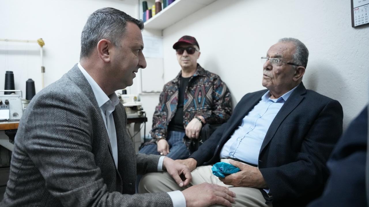 Kayserili Esnafla Buluştu Talepleri Dinledi