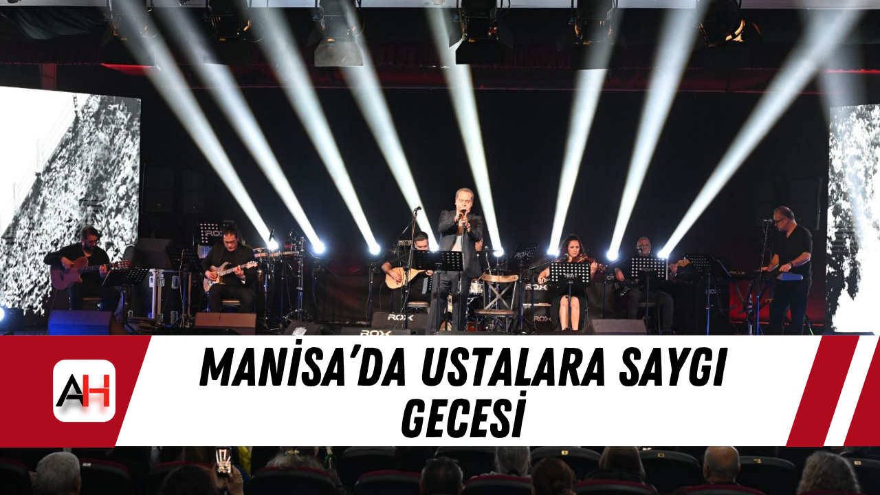 Manisa’da Ustalara Saygı Gecesi