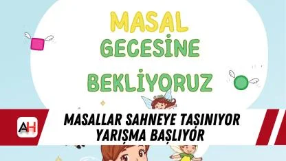 Masallar Sahneye Taşınıyor Yarışma Başlıyor