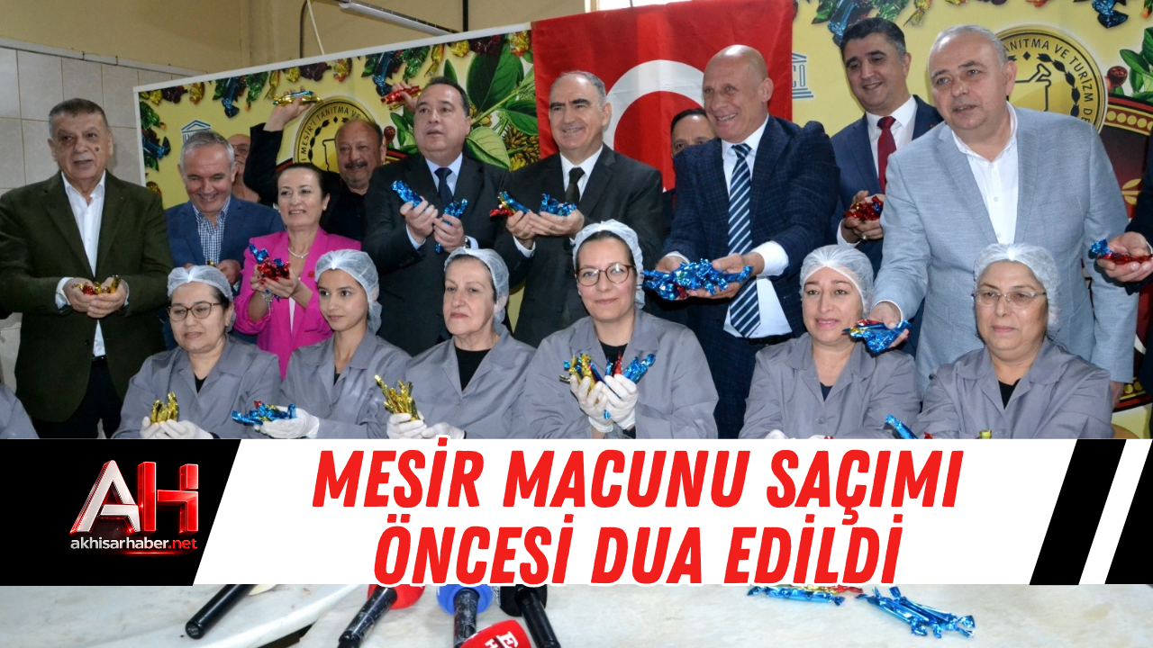 Mesir Macunu Saçımı Öncesi Dua Edildi
