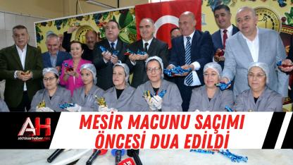 Mesir Macunu Saçımı Öncesi Dua Edildi