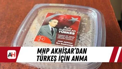 MHP Akhisar’dan Türkeş İçin Anma