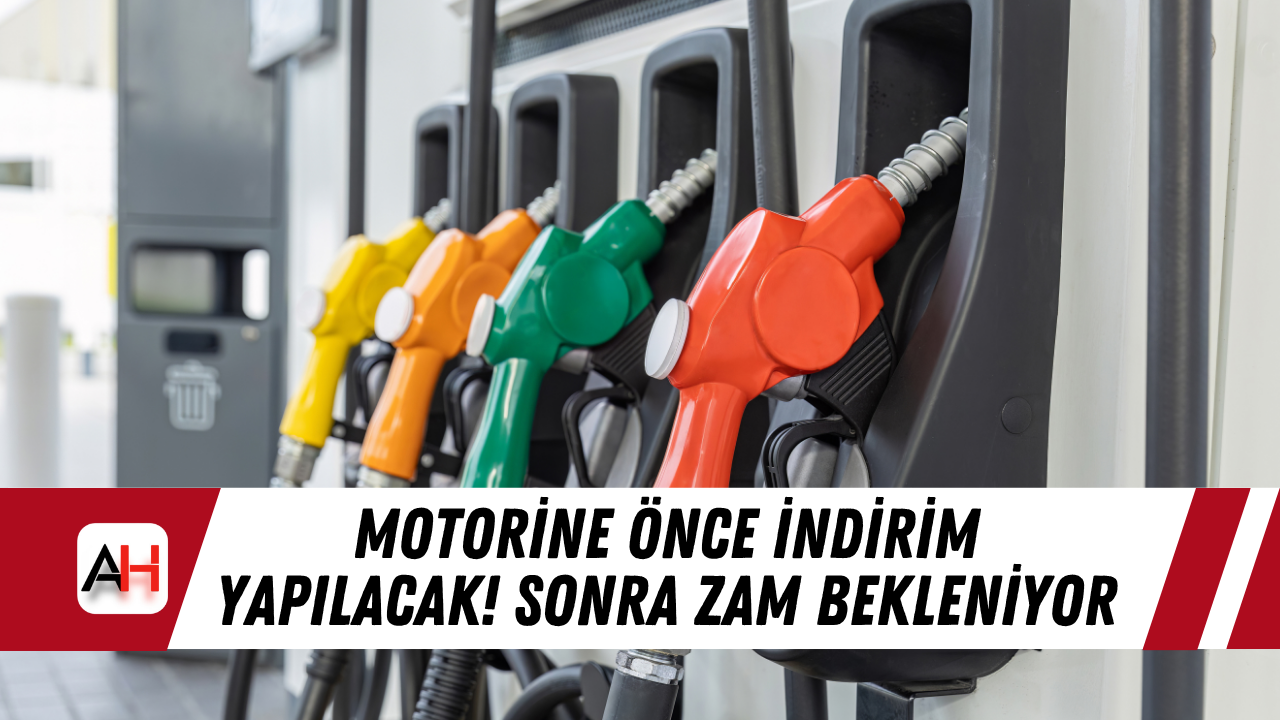 Motorine önce indirim yapılacak! Sonra zam bekleniyor