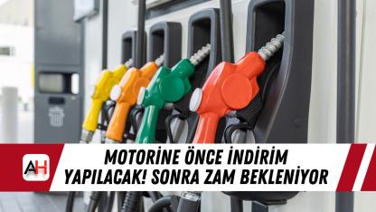 Motorine önce indirim yapılacak! Sonra zam bekleniyor