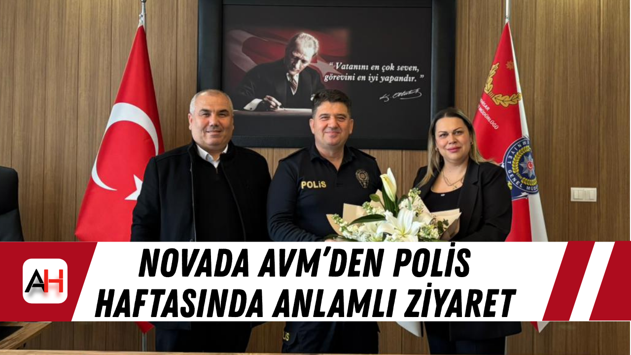 Novada AVM’den Polis Haftasında anlamlı ziyaret