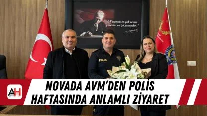 Novada AVM’den Polis Haftasında anlamlı ziyaret