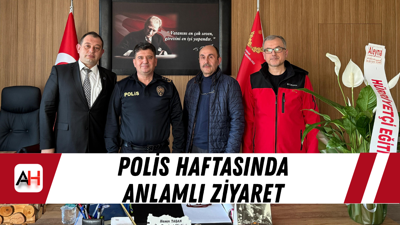 Polis haftasında anlamlı ziyaret