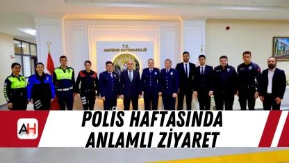 Polis Haftasında anlamlı ziyaret
