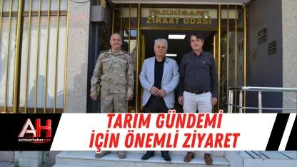 Tarım Gündemi İçin Önemli Ziyaret