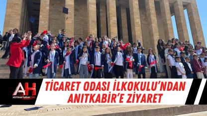 Ticaret Odası İlkokulu’ndan Anıtkabir’e ziyaret