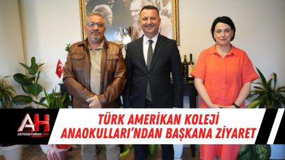 Türk Amerikan Koleji Anaokulları’ndan Başkana Ziyaret