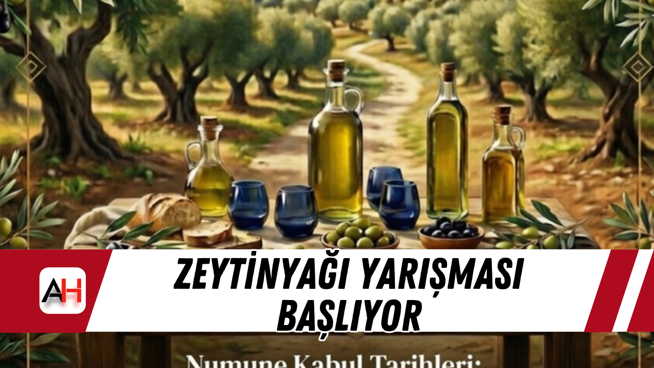 Zeytinyağı Yarışması Başlıyor