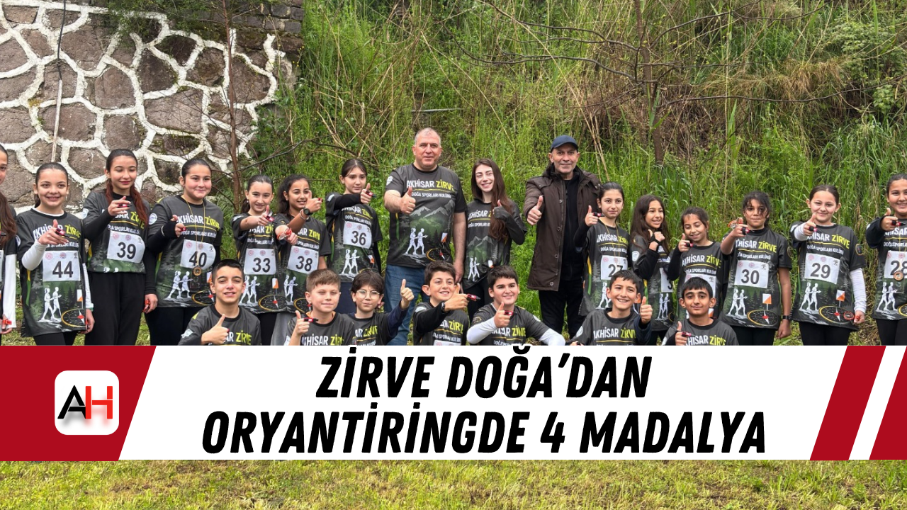 Zirve Doğa’dan oryantiringde 4 madalya