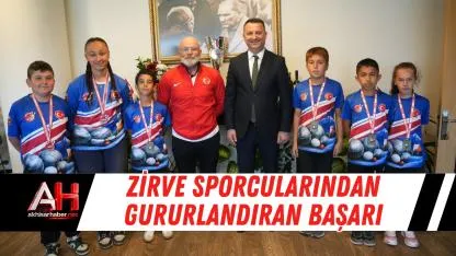 Zirve Sporcularından Gururlandıran Başarı