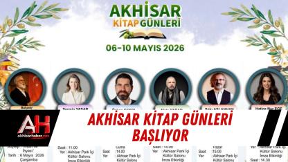 Akhisar Kitap Günleri başlıyor