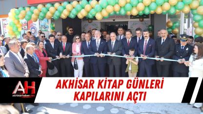 Akhisar Kitap Günleri Kapılarını Açtı