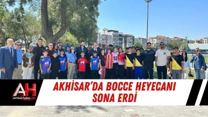 Akhisar’da Bocce Heyecanı Sona Erdi