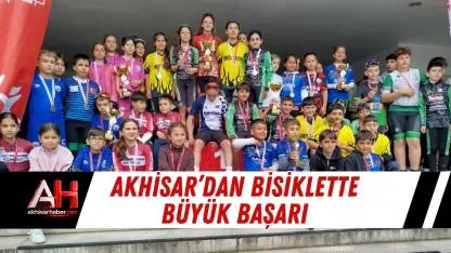 Akhisar’dan bisiklette büyük başarı