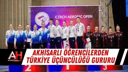 Akhisarlı sporcu Prag’da 2 madalya kazandı