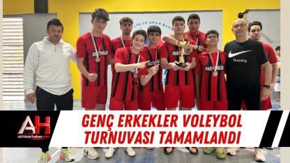 Genç Erkekler Voleybol Turnuvası Tamamlandı