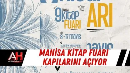 Manisa Kitap Fuarı Kapılarını Açıyor